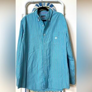Chaps button down long sleeve shirt.